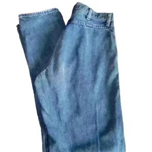 VTG Wrangler high waisted straight leg 33in inseam denim pants